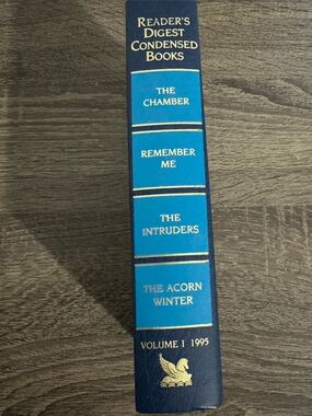 Reader's Digest Condensed Books Volume 1 1995 - Blue Leatherette Spine